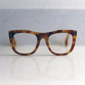 RETROSUPERFUTURE frame only, tortoise shell with emerald green faux snakeskin